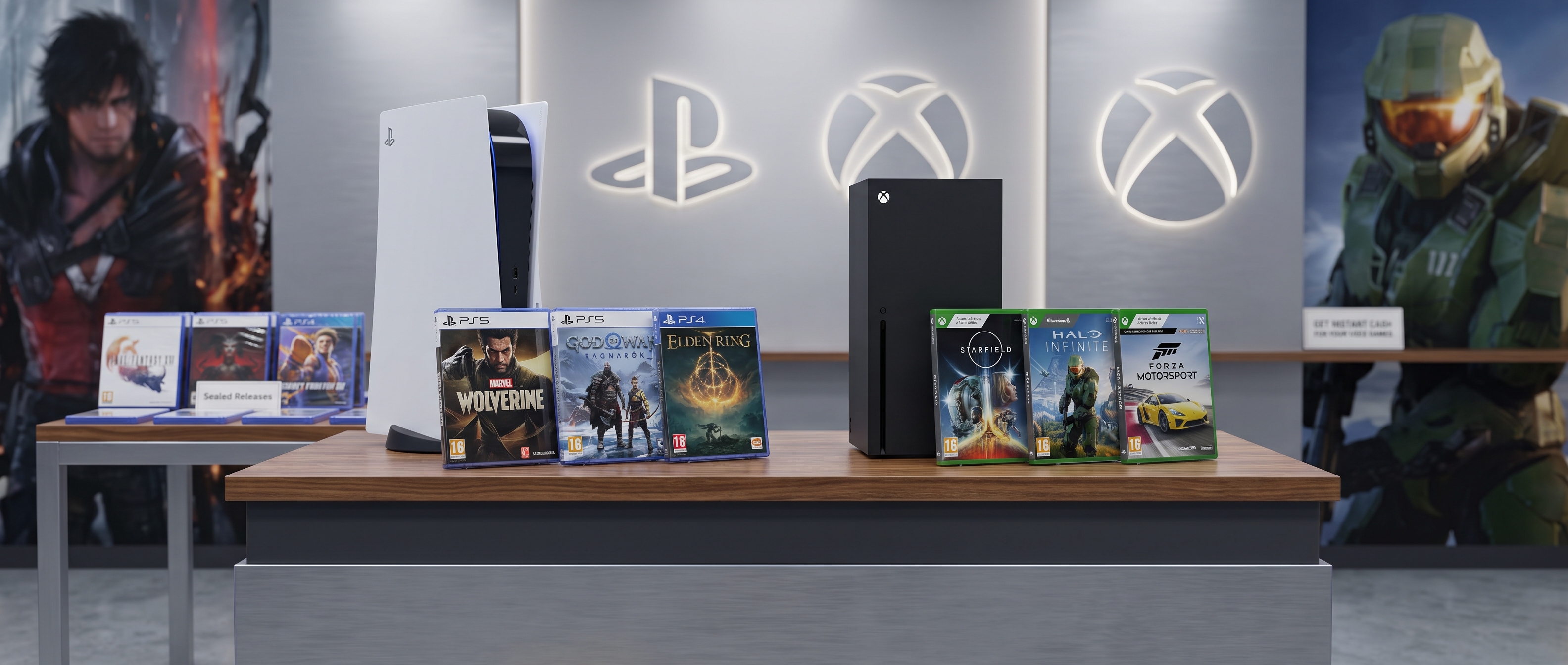 PS5 & PS4 Game Disc Collection